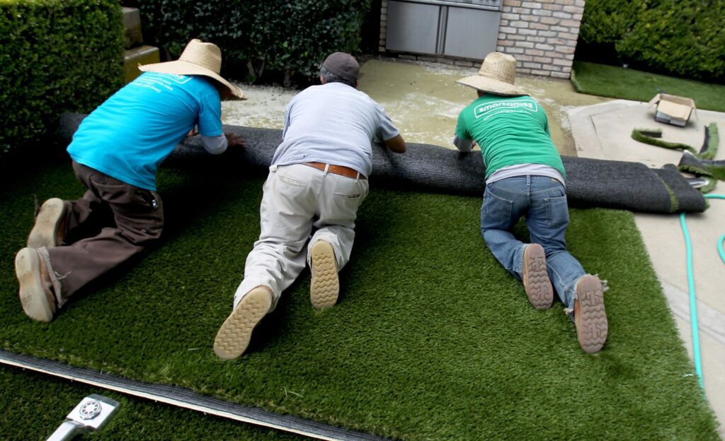 Synthetic Grass-Integrity Safety Surfacing Pros of America